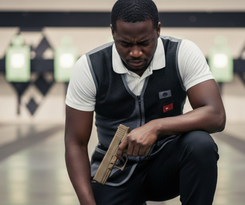 Aksa AK14 Bronze Blank-Firing Training Tool | Self-Defense Tool | Bronze